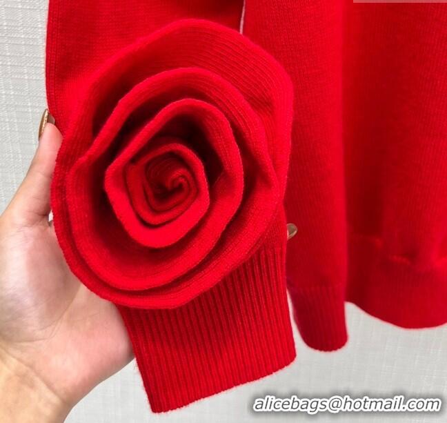 ​Affordable Price Valentino Wool Sweater V11307 Red 2024