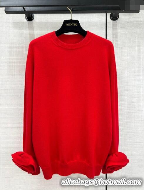 ​Affordable Price Valentino Wool Sweater V11307 Red 2024