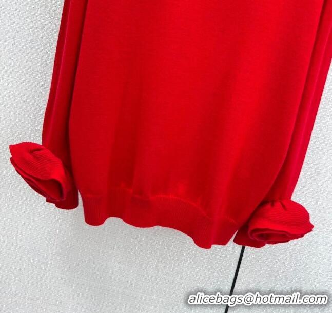 ​Affordable Price Valentino Wool Sweater V11307 Red 2024