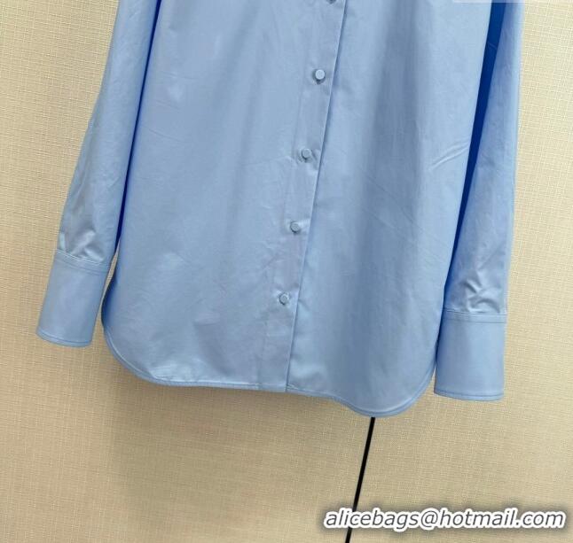 ​Best Quality Valentino Shirt V022737 Blue 2024