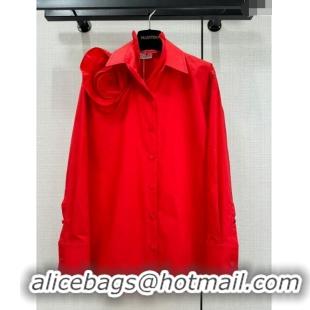 Traditional Discount Valentino Shirt V022738 Red 2024