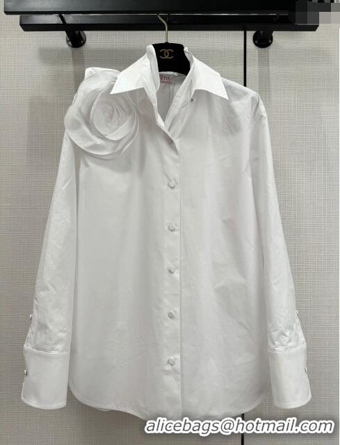 ​New Fashion Valentino Shirt V022739 White 2024