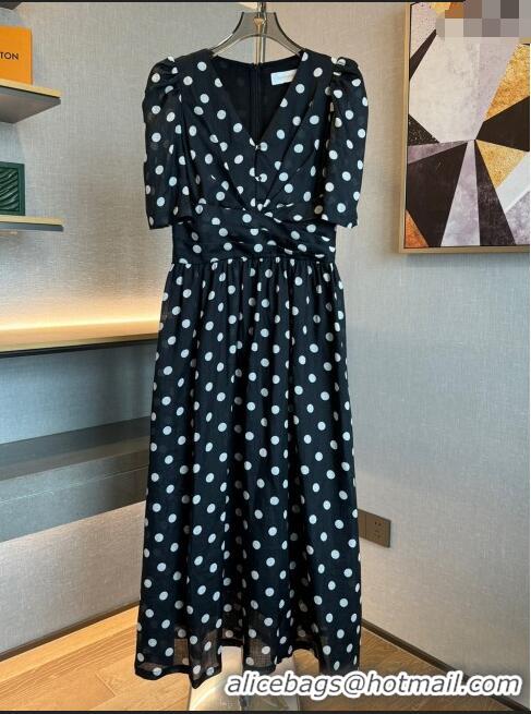 Free Shipping Design Zimmermann Ramie Dress Z030725 Black 2024