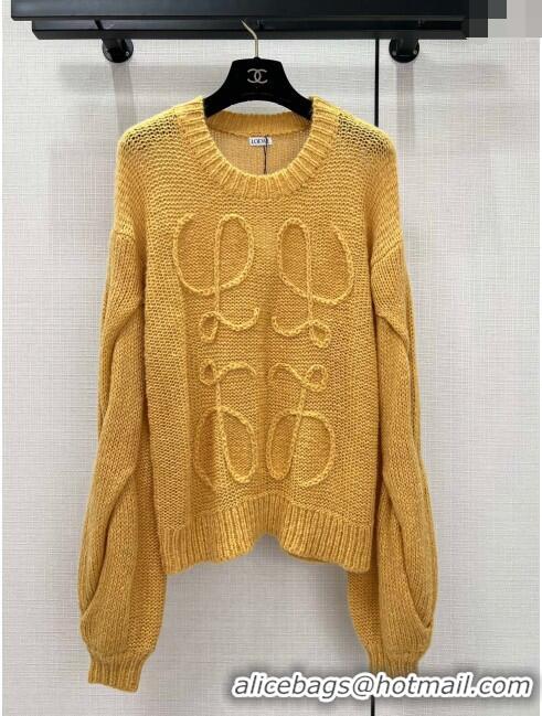 Traditional Specials Loewe Mohair Sweater L11314 Yellow 2024