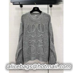 ​Well Crafted Loewe Mohair Sweater L11315 Grey 2024