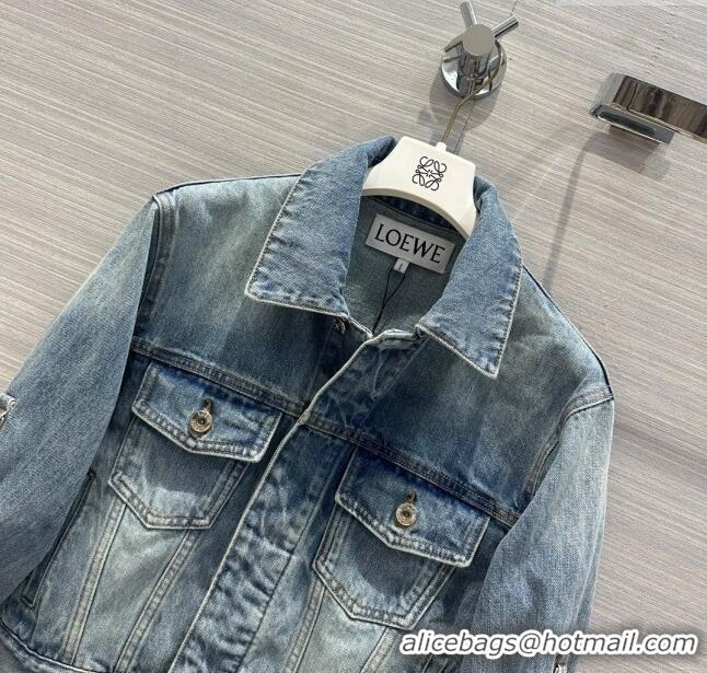 Classic Specials Loewe Denim Jacket L12215 Blue 2024