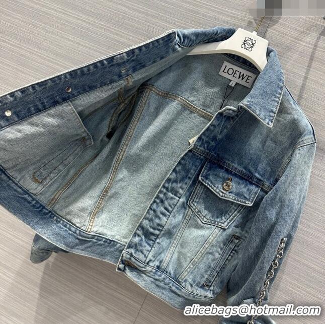 Classic Specials Loewe Denim Jacket L12215 Blue 2024