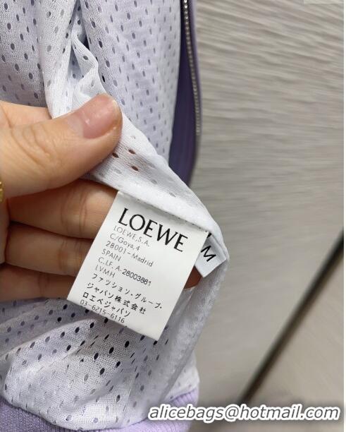 Super Quality  Loewe Jacket and Pants L031304 Purple 2024