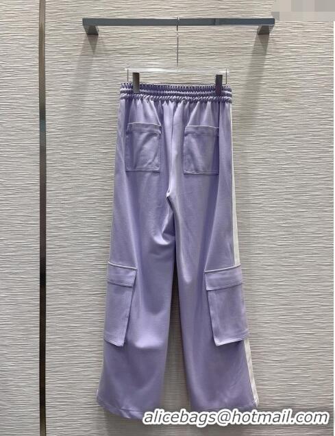 Super Quality  Loewe Jacket and Pants L031304 Purple 2024