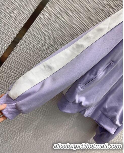 Super Quality  Loewe Jacket and Pants L031304 Purple 2024