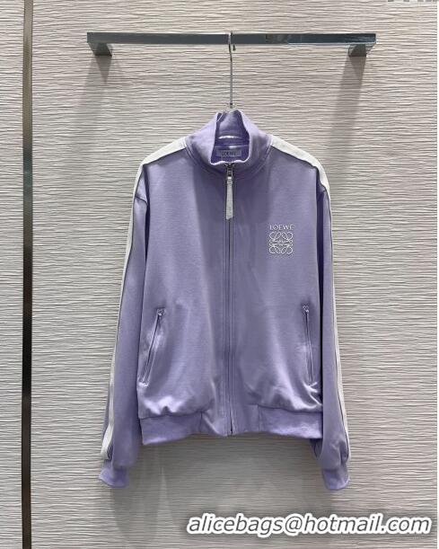 Super Quality  Loewe Jacket and Pants L031304 Purple 2024