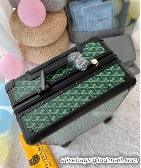 Well Crafted Goyard Luggage Travel Bag 20inches 0314 Green 2024