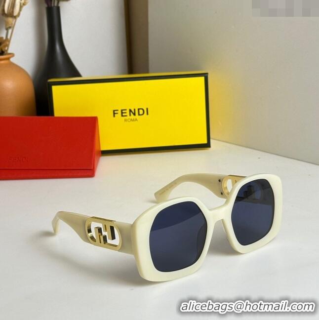 Affordable Price Fendi Sunglasses FE40048U Beige 2023