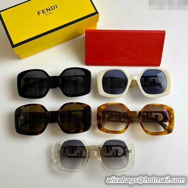 Affordable Price Fendi Sunglasses FE40048U Beige 2023