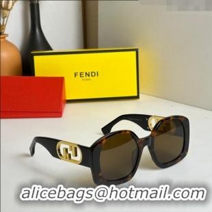 Buy Cheap Fendi Sunglasses FE40048U Black/Brown 2023