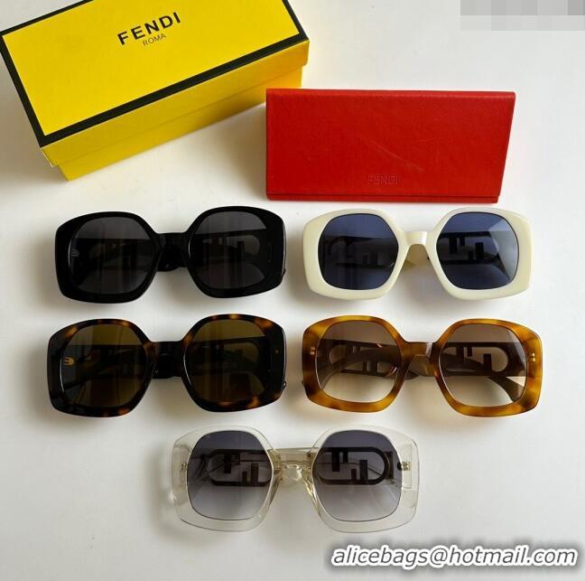 Trendy Design Fendi Sunglasses FE40048U Grey/Brown 2023 