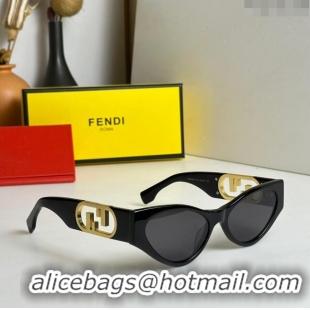 Reasonable Price Fendi O'Lock Sunglasses FE40049 Black 2023