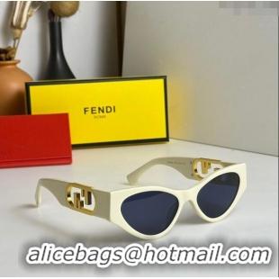 Unique Grade Fendi O'Lock Sunglasses FE40049 Beige 2023