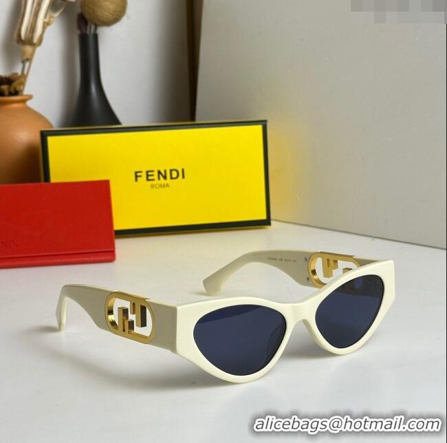 Unique Grade Fendi O'Lock Sunglasses FE40049 Beige 2023