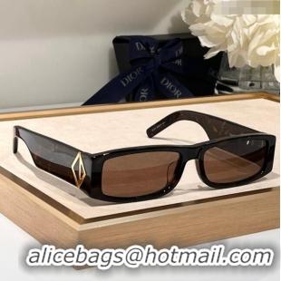 Reasonable Price Dior CD Diamond S5I Sunglasses CD0512 Brown 2023