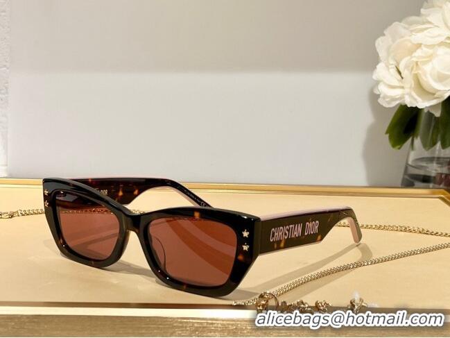 Pretty Style Dior DiorPacific S2U Sunglasses CD0826 Brown 2023