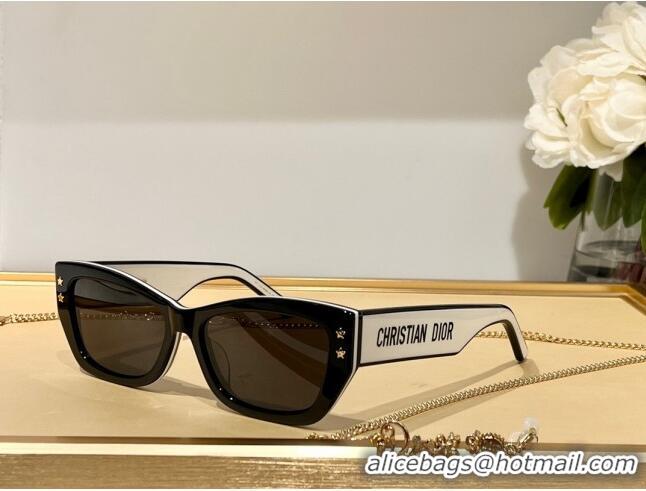 Top Quality Dior DiorPacific S2U Sunglasses CD0826 Black/White 2023