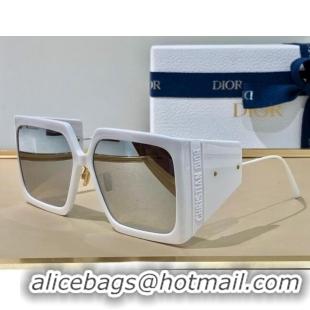 Reasonable Price Dior DiorSolar S1U Sunglasses CD0835 White 2023