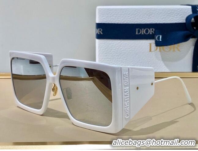 Reasonable Price Dior DiorSolar S1U Sunglasses CD0835 White 2023