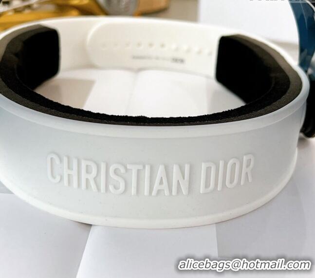 New Fashion Dior Diorpacific V1U Sun Visor Hat CD0835 White 2024