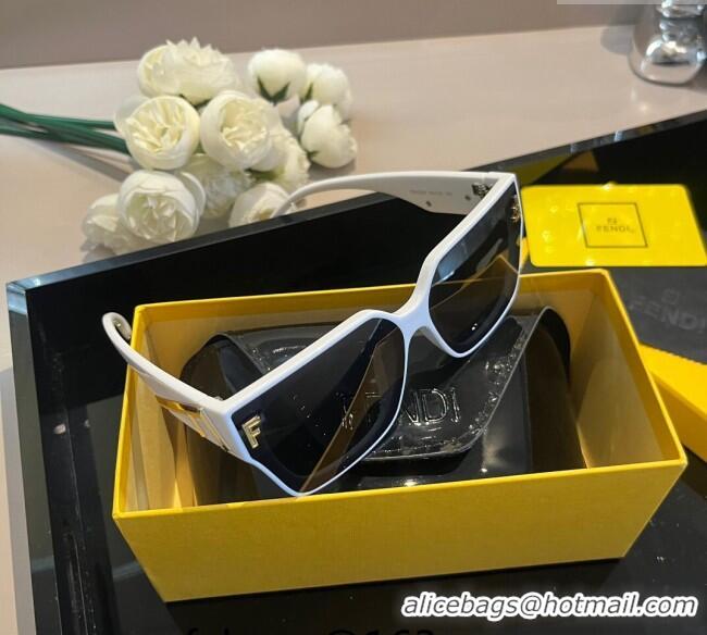 Low Cost Fendi Sunglasses with F F0305 White 2024