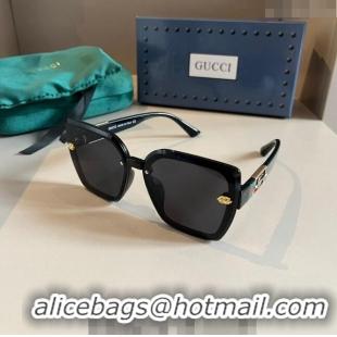 Well Crafted Gucci Sunglasses with GG Web 0304 Black 2024