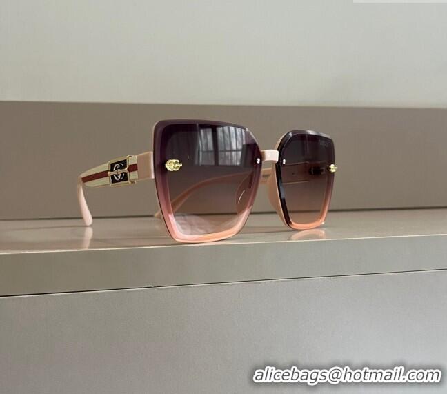 Buy Discount Gucci Sunglasses with GG Web 0304 Pink 2024 