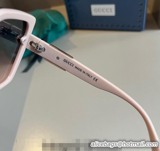 Buy Discount Gucci Sunglasses with GG Web 0304 Pink 2024 