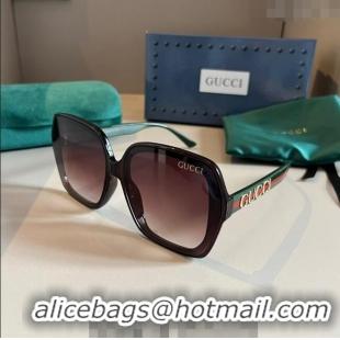 Unique Grade Gucci Sunglasses 030502 Brown 2024