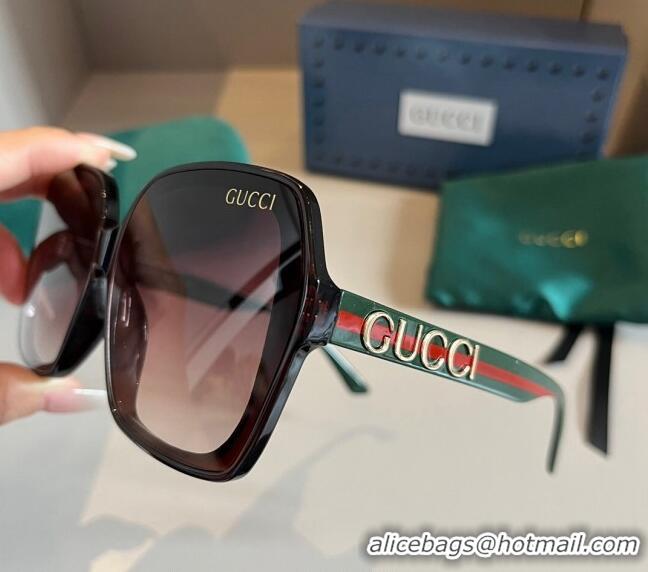 Unique Grade Gucci Sunglasses 030502 Brown 2024