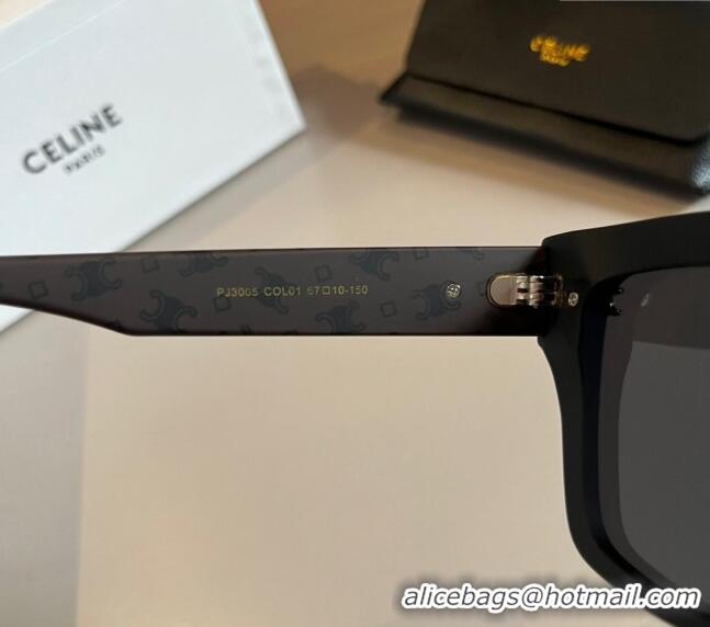 Famous Brand Celine Sunglasses 030401 Black 2024