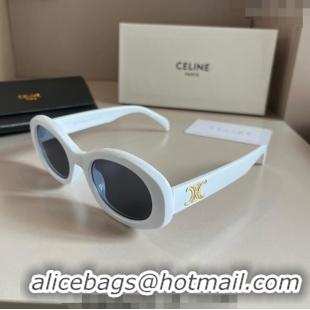 Top Quality Celine Sunglasses 030501 White 2024