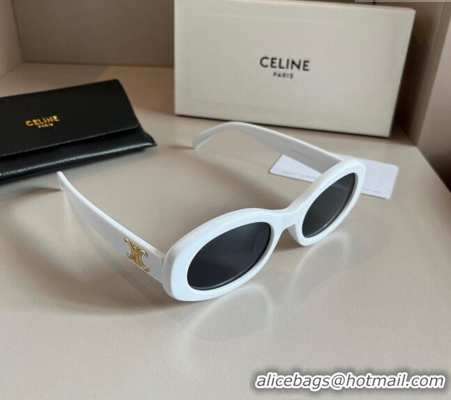 Top Quality Celine Sunglasses 030501 White 2024