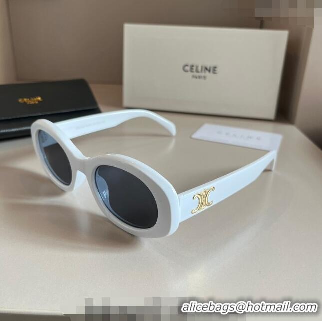 Top Quality Celine Sunglasses 030501 White 2024