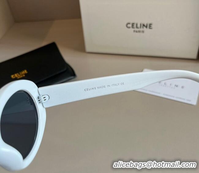 Top Quality Celine Sunglasses 030501 White 2024