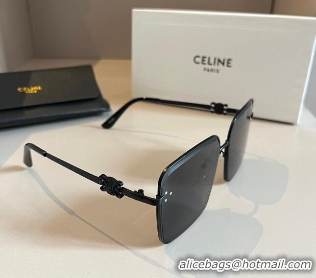 Super Quality Celine Sunglasses with Triomphe Logo 0305 Black 2024