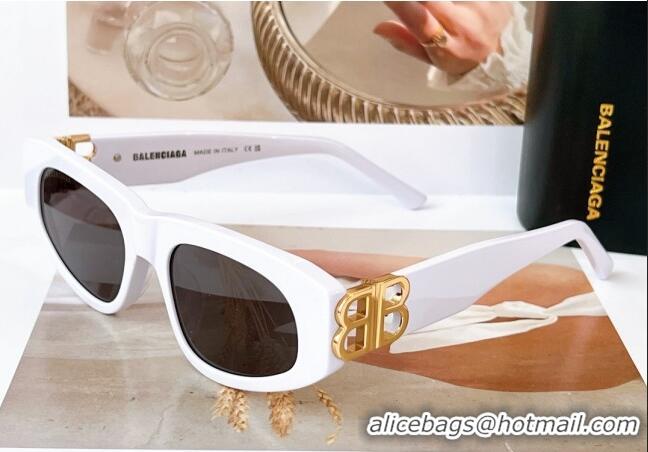 Grade Design Balenciaga Sunglasses BB0095 White 2023