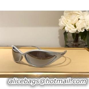 New Style Balenciaga Sunglasses BB0285S Silver Grey 2023