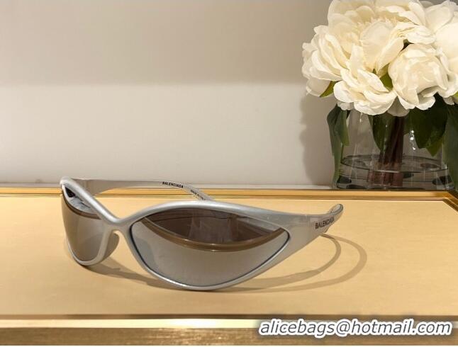 New Style Balenciaga Sunglasses BB0285S Silver Grey 2023