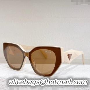 Well Crafted Prada Sunglasses PR159S Light Beige 2024