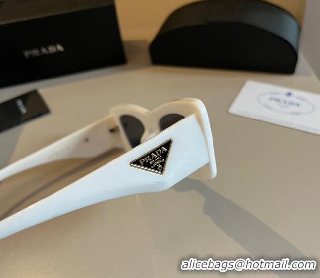 Best Price Prada Sunglasses P030502 White 2024