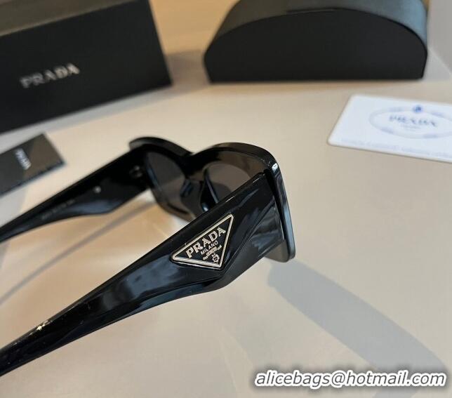 Buy Discount Prada Sunglasses P030502 Black 2024 