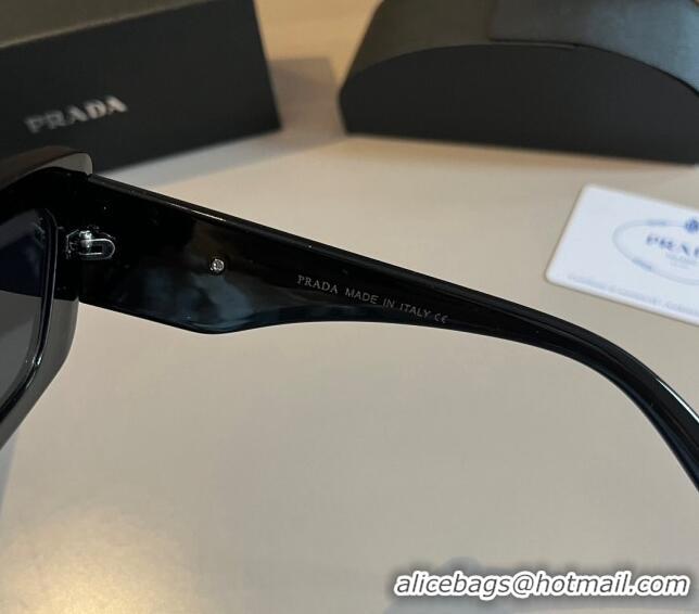 Buy Discount Prada Sunglasses P030502 Black 2024 