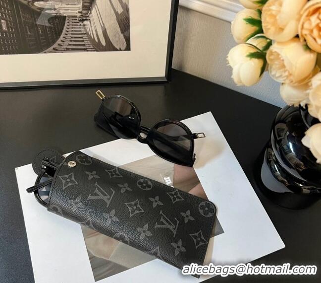 Top Quality Louis Vuitton Woody Glasses Pouch in Monogram 0612 Black 2023