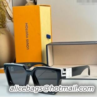 Top Quality Louis Vuitton 1.1 Millionaires Sunglasses Z1165 Black/White 2023